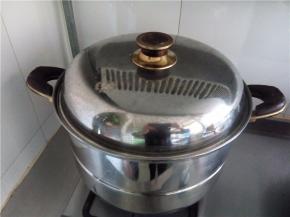 大火蒸8分钟即可。