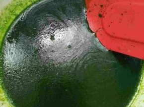 菠菜汁和油充分乳化