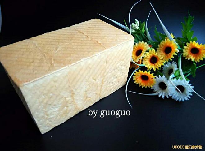 一次发酵的土司