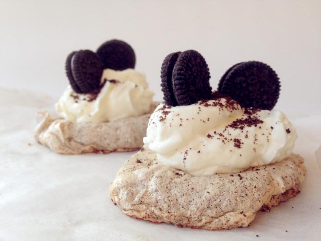 奥利奥奶油蛋白饼