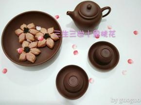 高颜值的桃花酥就做好啦！