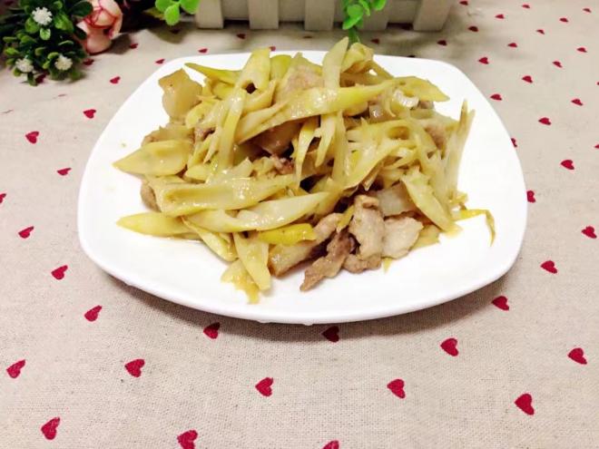 苦笋炒肉