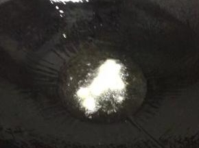 锅里倒入油，把姜和大蒜爆香