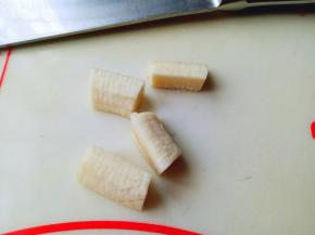 取一小段，一切四。依次做完。