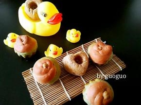 烤好后取出震一下脱膜