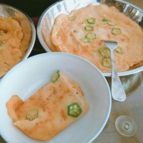 这个过程太紧凑，都没有时间拍照。不过真的是太好吃了，儿子给力吃了两大张