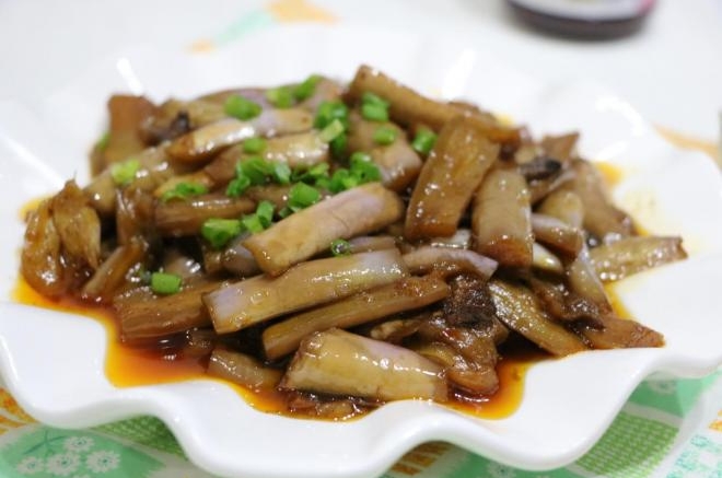 烧烤香菇酱茄子