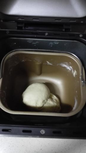 和面完成后，启动发酵功能，50分钟