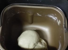 和面完成后，启动发酵功能，50分钟