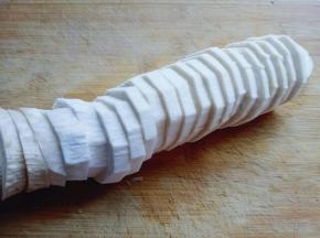 再切片，不要太厚。