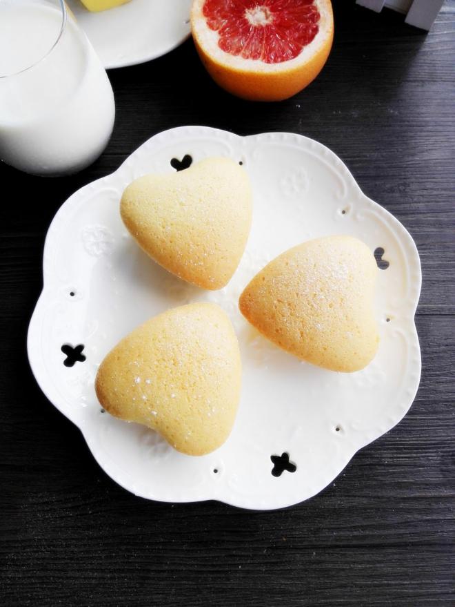 心形海绵小蛋糕