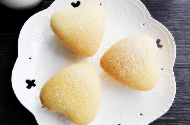心形海绵小蛋糕