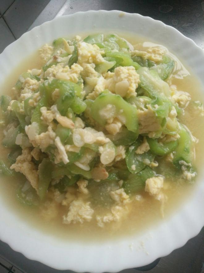 丝瓜鸡蛋