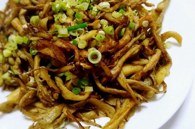 干煸鲜蘑
