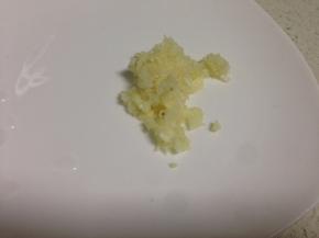 大蒜剁成末