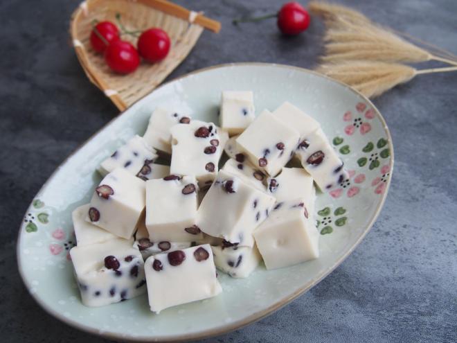 红豆奶油小方