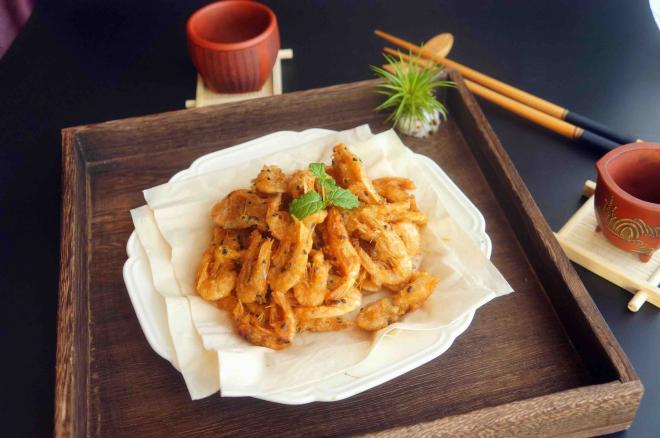 香酥小白虾