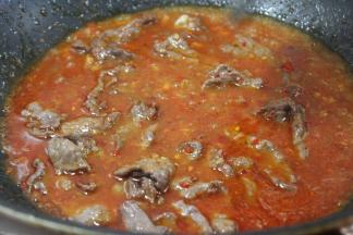 水烧开后下牛肉煮一下