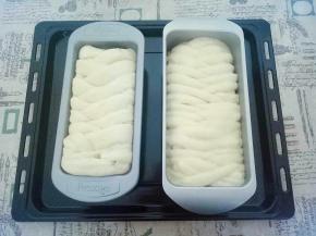 发酵好的面包胚，可以刷些刷上蛋液，我没刷