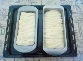 发酵好的面包胚，可以刷些刷上蛋液，我没刷