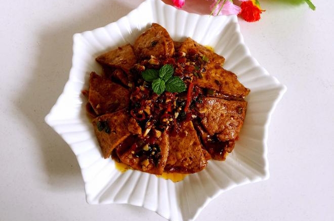 香辣嫩豆腐