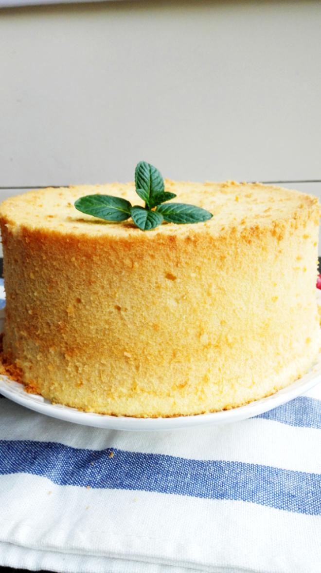 柠檬香草戚风蛋糕