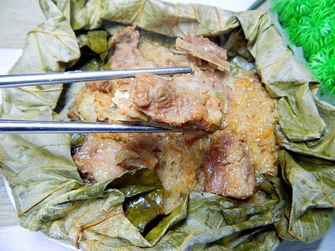 荷味糯米蒸排骨