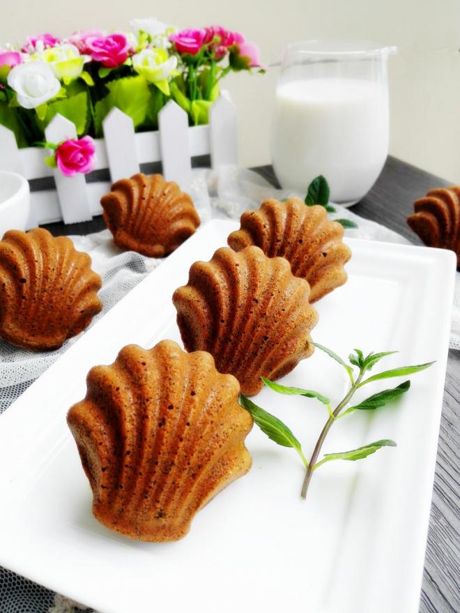 红茶柠香玛德琳