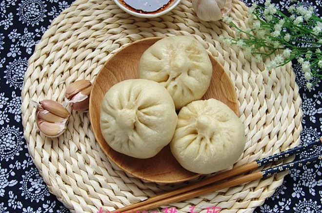 猪肉豇豆馅包子