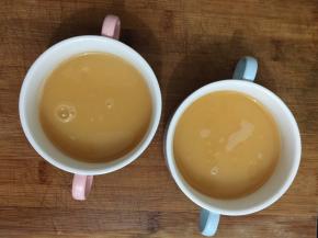 9. 再次过筛之后装碗里