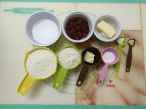 准备好所有原料。