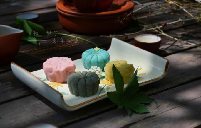 和风日式和菓子#阳晨和果子模具试用#