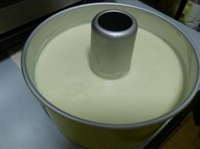 蛋糕糊入模具