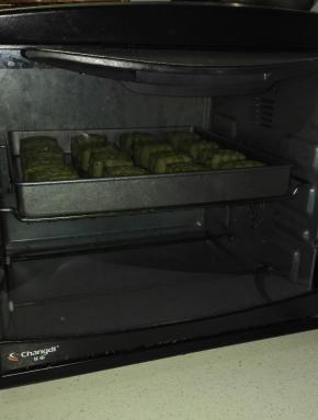 入预热好的烤箱中，190度烤10分钟