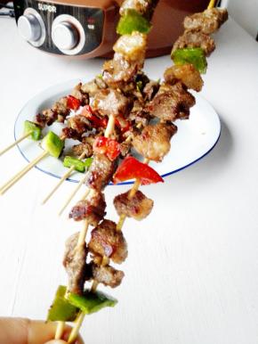 撒上孜然粉即可食用