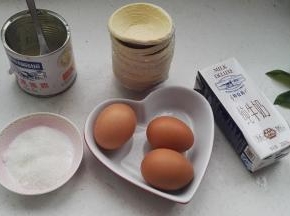 准备好的原料。