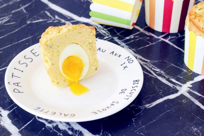 爆浆咸马芬蛋糕