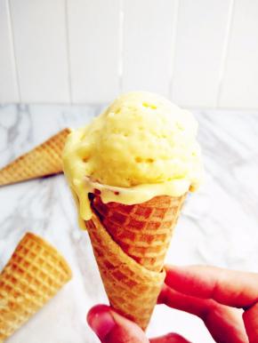 中途无需搅拌，没有冰渣的口感，香甜软糯，很好吃。没有添加剂，吃起来也放心