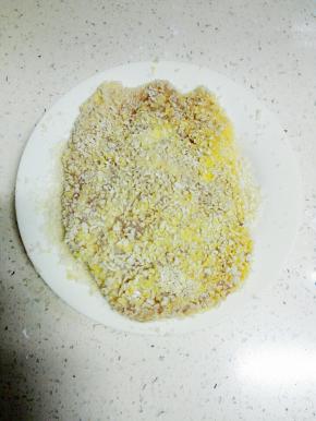 裹上一层面包糠