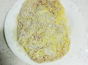 裹上一层面包糠