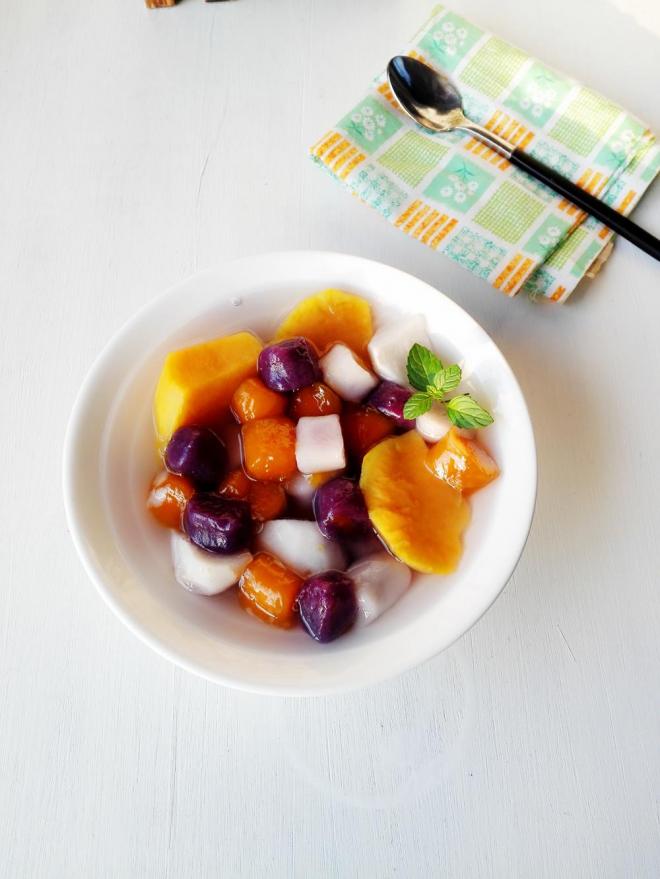 鲜芋仙之三色芋圆