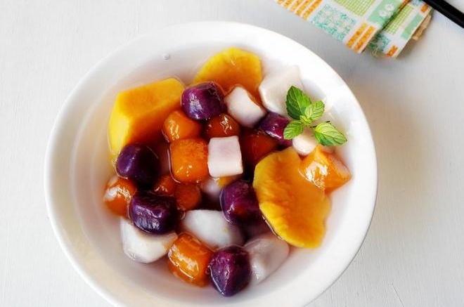 鲜芋仙之三色芋圆