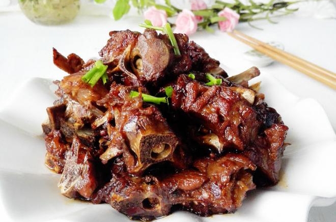 红烧羊蝎子