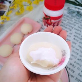 Q弹的雪媚娘皮和草莓棉花糖非常好吃哦