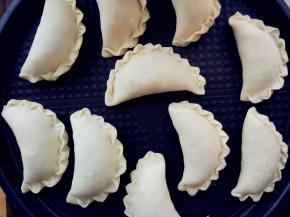 两面都烙出烙痕即可