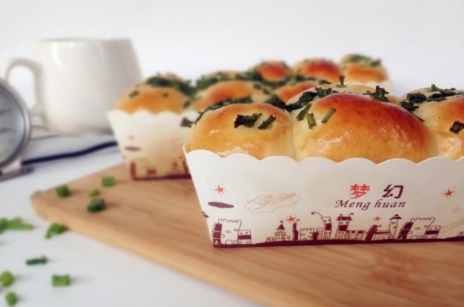 香葱面包
