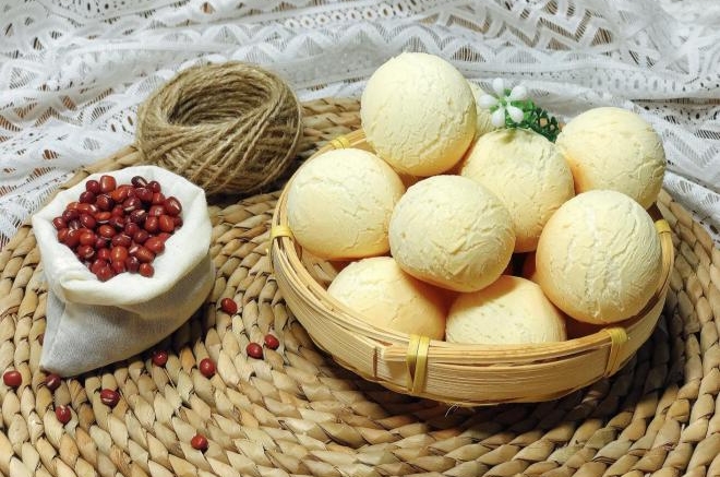 原味麻薯面包