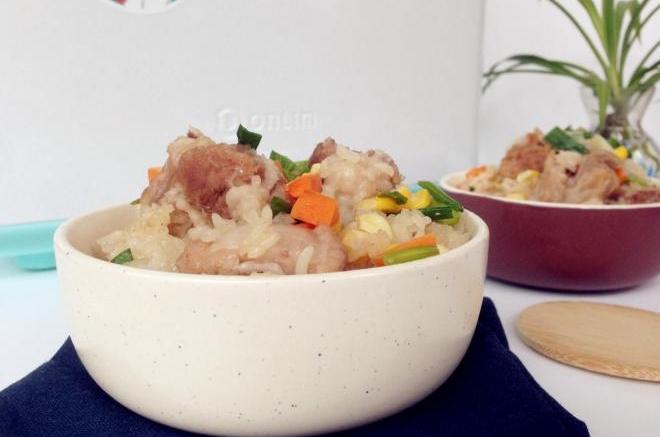 面包机版排骨糯米饭