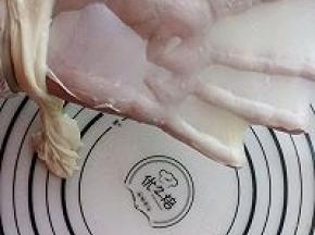 漂亮的手套模。用的优之培家的垫子
