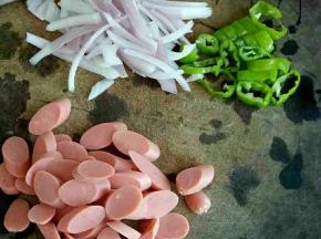 提前切好的菜